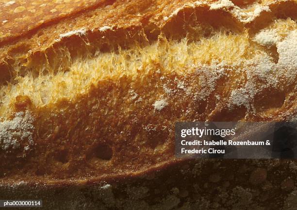 loaf of bread, extreme close-up - loaf stock pictures, royalty-free photos & images