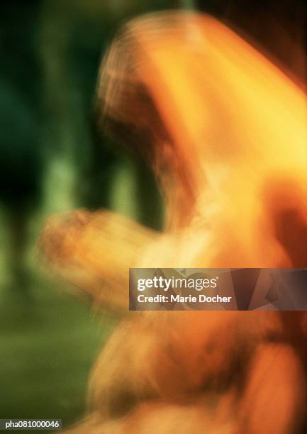 woman wearing head covering, hands together in prayer, waist up, blurred. - mairie stock pictures, royalty-free photos & images