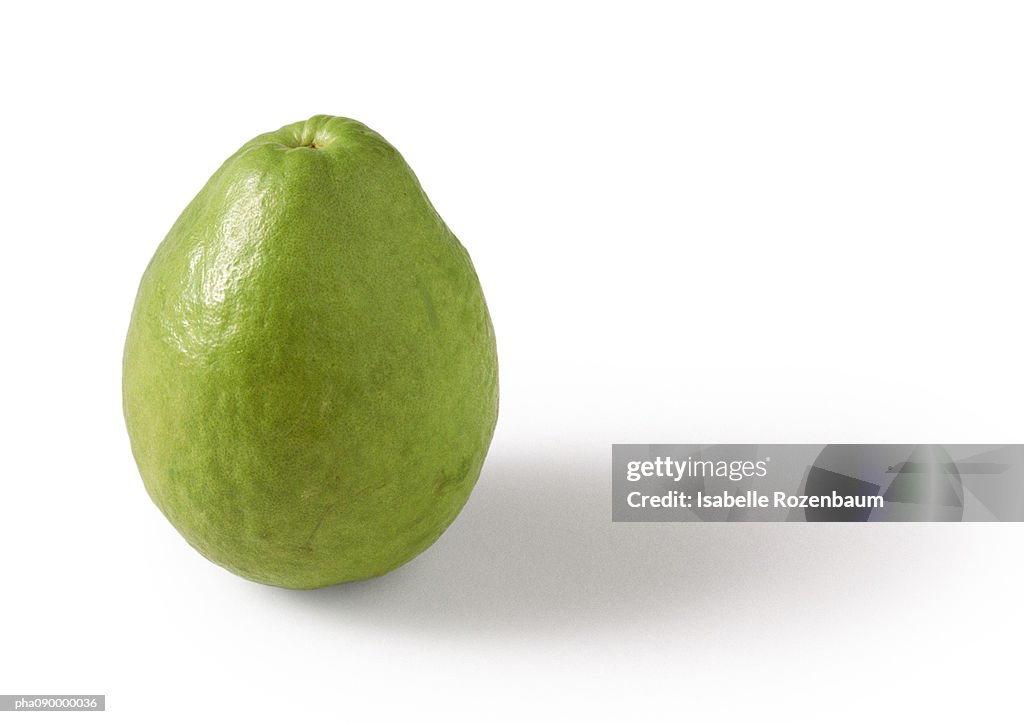 Guava, white background