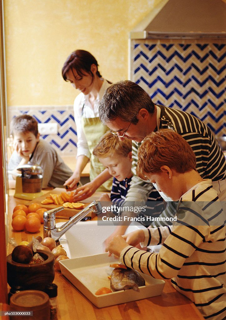 Family cooking