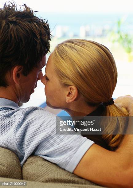30 Young Man Touching Young Womans Hair Rear View Close Up Photos and  Premium High Res Pictures - Getty Images