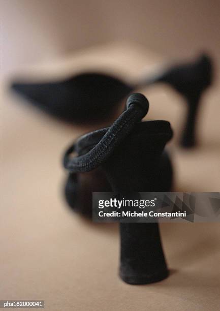 high-heeled shoes, close-up, blurred - high up ストックフォトと画像