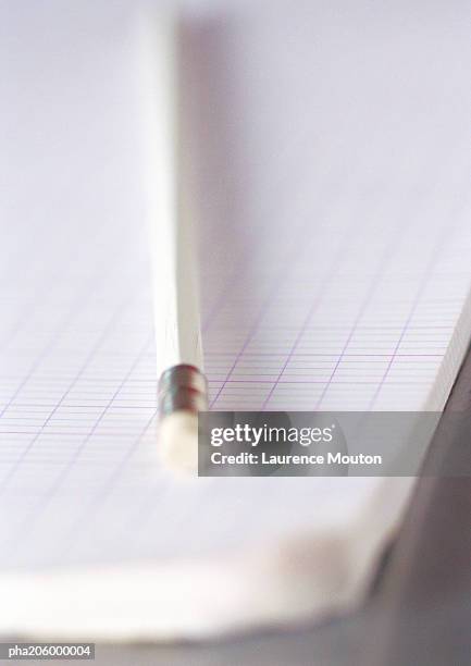 pad and pencil. - intersected stock pictures, royalty-free photos & images