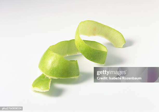 apple peel - peel stock pictures, royalty-free photos & images