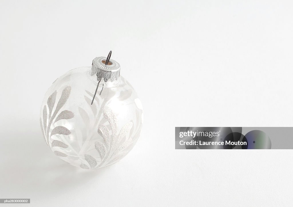 Glass Christmas tree decoration