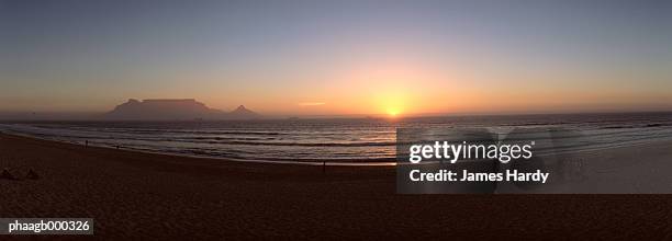 south africa, western cape, coast at dawn - cape province stock pictures, royalty-free photos & images