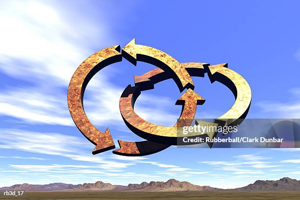 182 Interlocking Arrows Stock Photos, High-Res Pictures, and Images ...