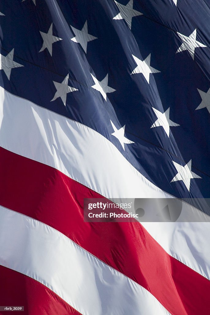 Close-up of the American Flag