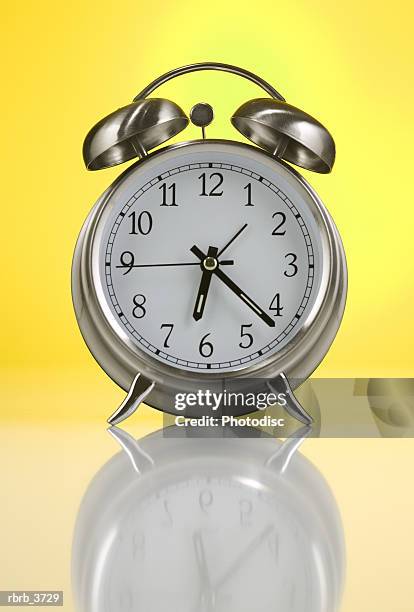 alarm clock - hour hand stock pictures, royalty-free photos & images
