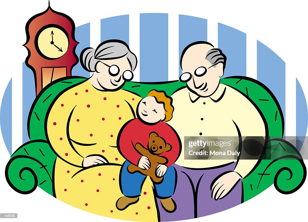 Grandparents with Grandchild