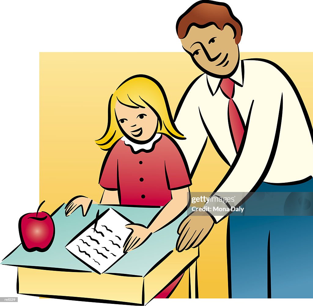 Teacher Student High-Res Vector Graphic - Getty Images Teacher Student High-Res Vector Graphic - Getty Images