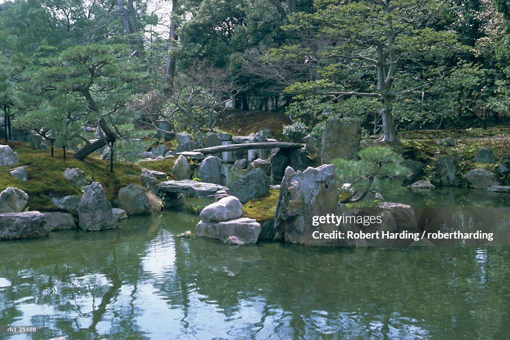 "Garden, Nijo castle, Kyoto, Japan, Asia"
