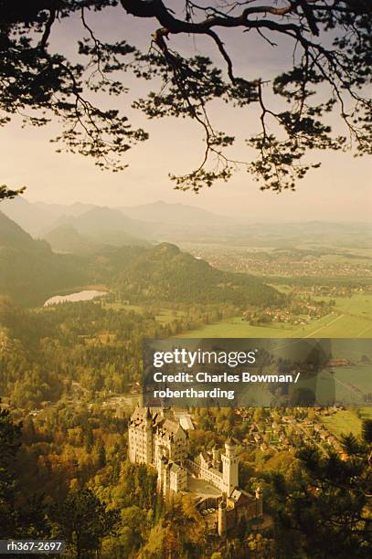 neuschwanstein castle, bavaria, germany, europe - germany castle stock pictures, royalty-free photos & images