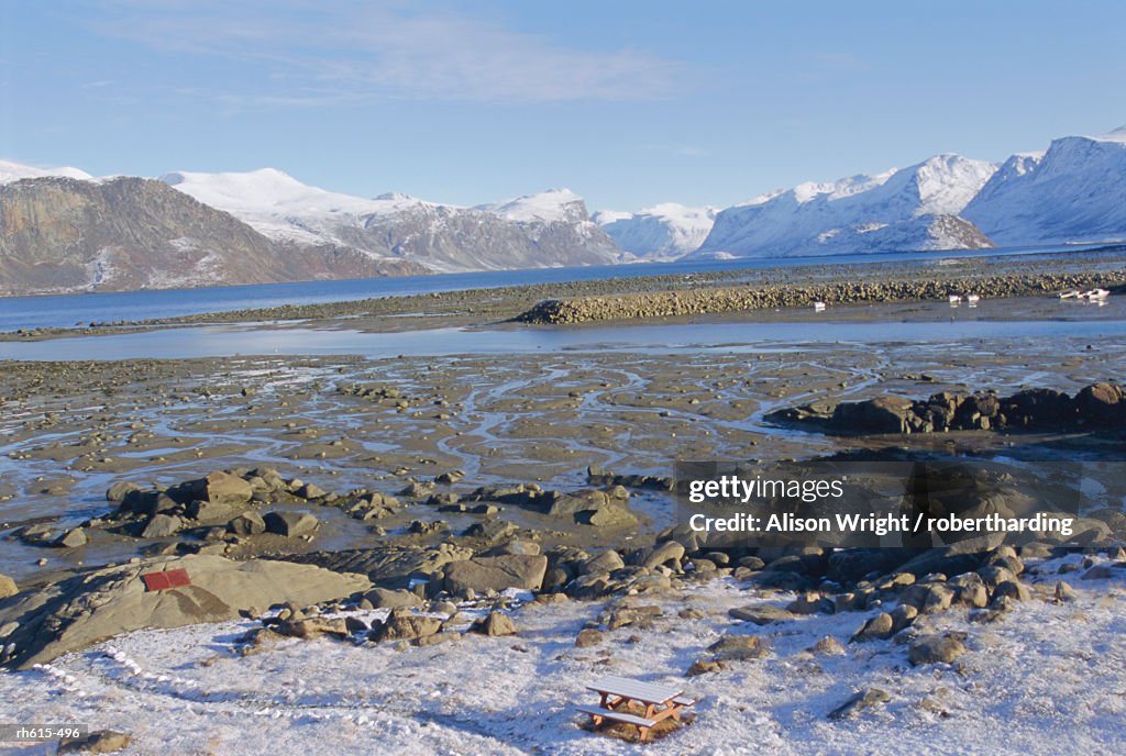 Scenery surrounding the Cumberland Sound, Pangnitung, Baffin Island, Canadian Arctic, Canada