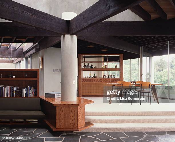 dining room, san fernando valley, california, usa - dining room set stock pictures, royalty-free photos & images