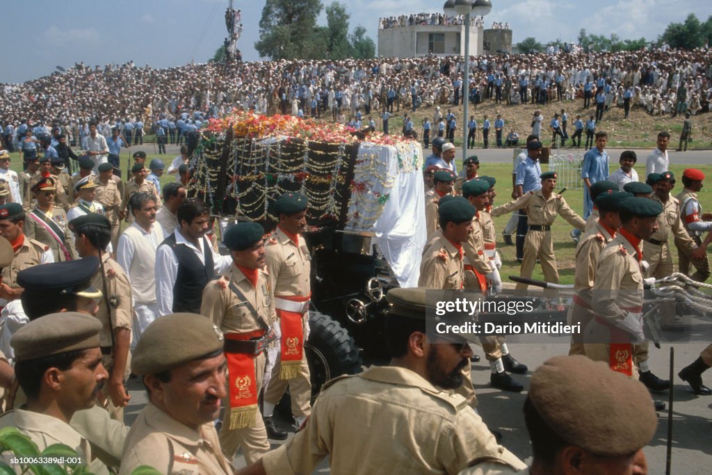Pakistan. Funeral of General Muhammad Zia-ul-Haq