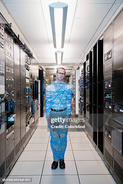 Computer Wrapped Up Wrapped Up In Cables Photos and Premium High Res Pictures - Getty Images