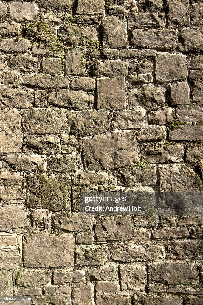 Stone Rumbled Wall Crumbling Stone Wall High-Res Stock Photo - Getty Images
