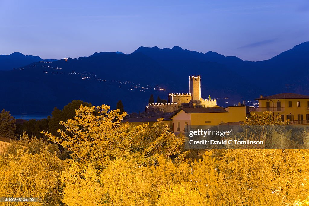 Scaligers Castle at dusk