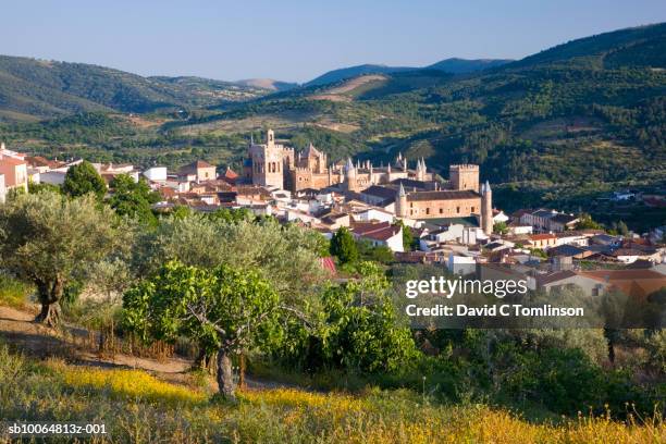 guadalupe monastery - caceres stock pictures, royalty-free photos & images