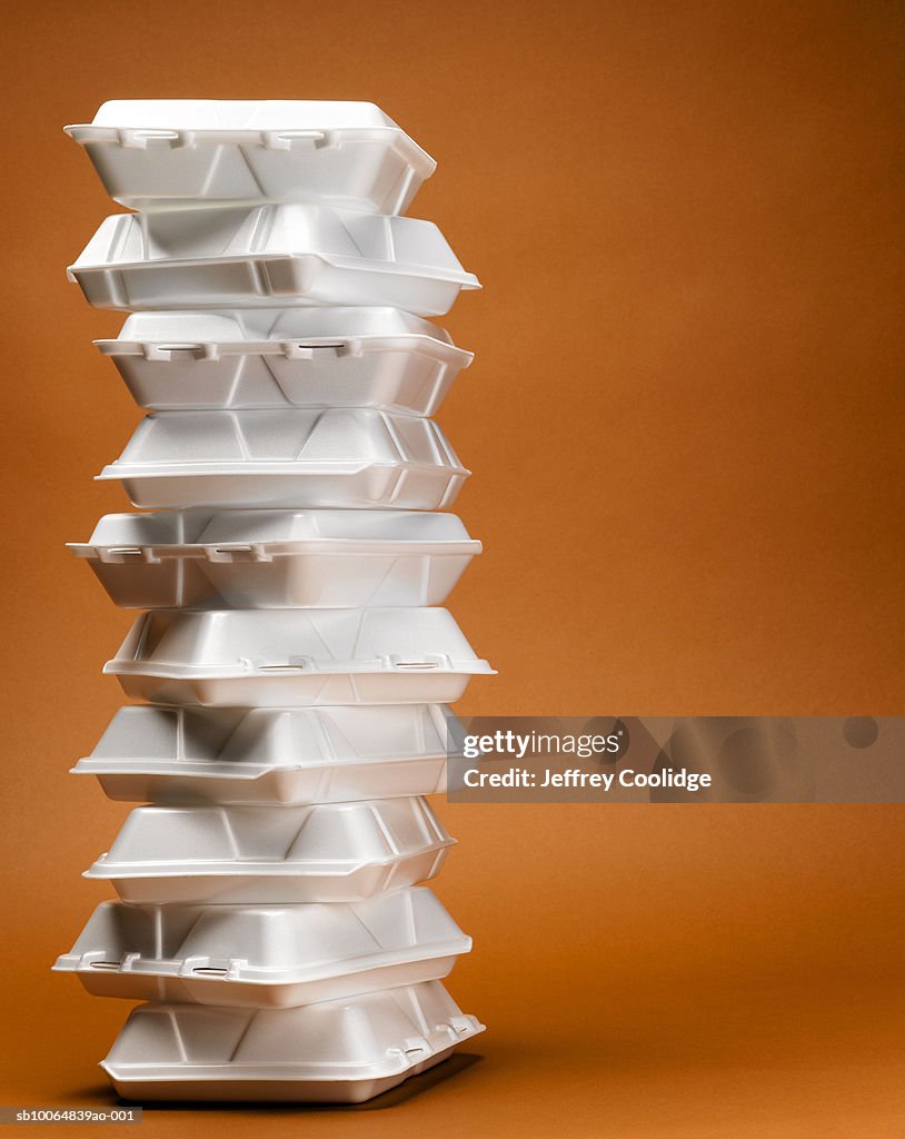 Stack Food Container Stack Of Takeout Food Containers High-Res Stock Photo - Getty Images