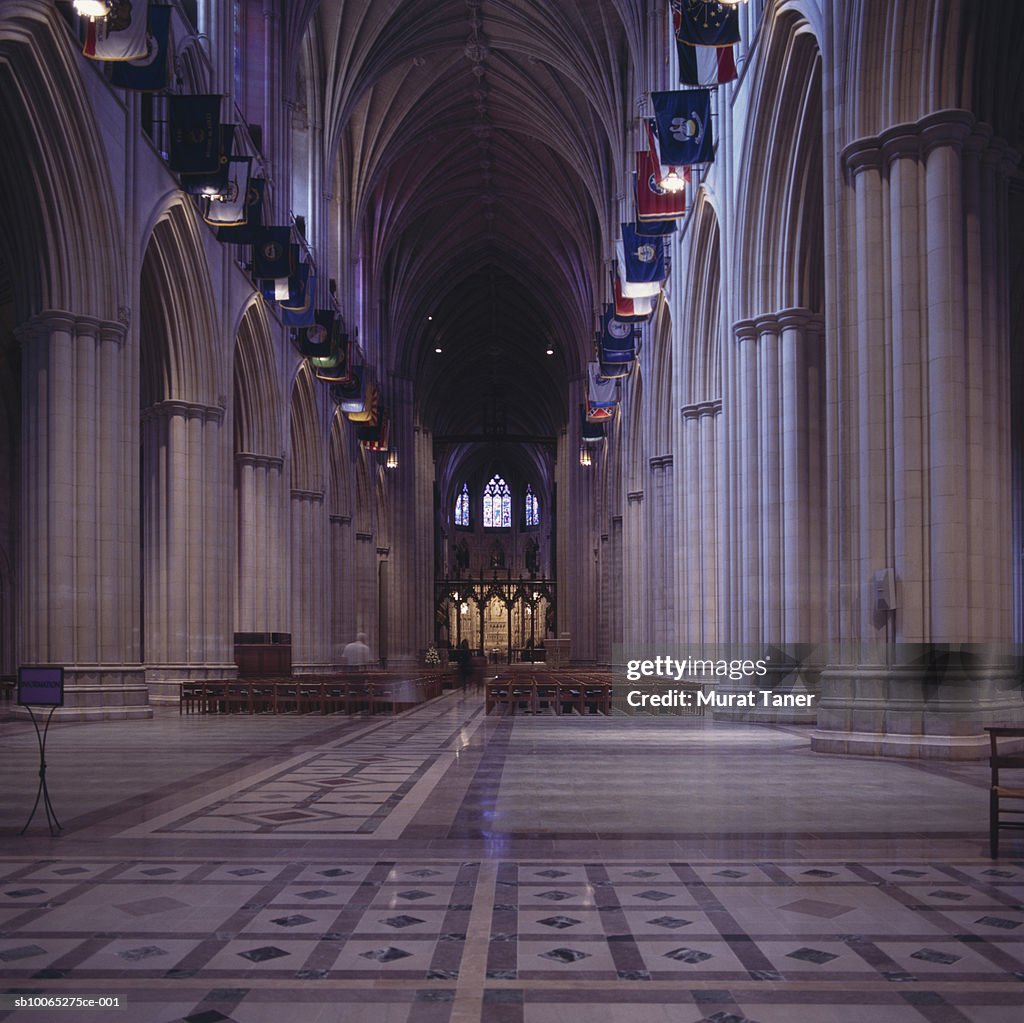 Interior of  National Cathedral