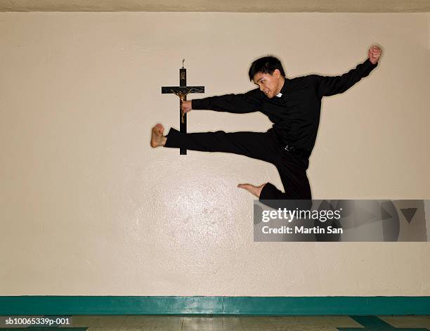 Floating Priest 25 Floating Crucifix Stock Photos, High-Res Pictures, and Images ...