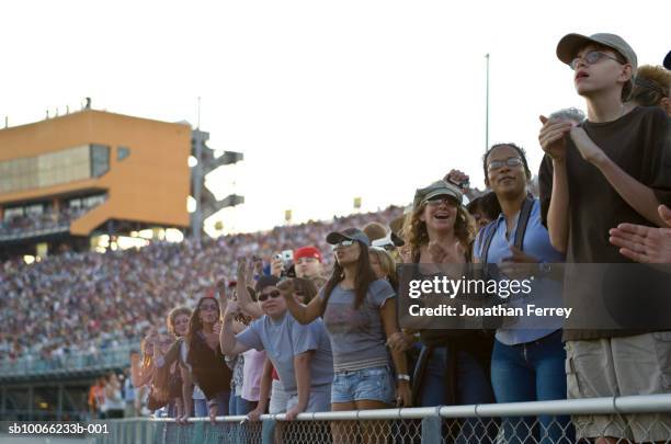 crowd in stadium watching stock car racing - car racing stadium stock pictures, royalty-free photos & images