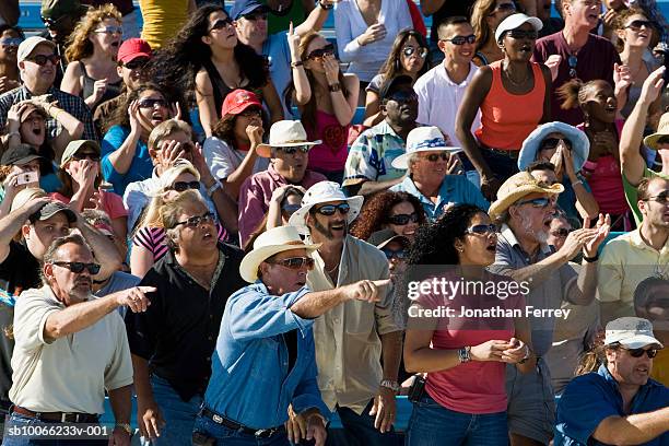 Auto Racing Crowd Fans Cheering At A Racing Event Photos and Premium High Res Pictures ...