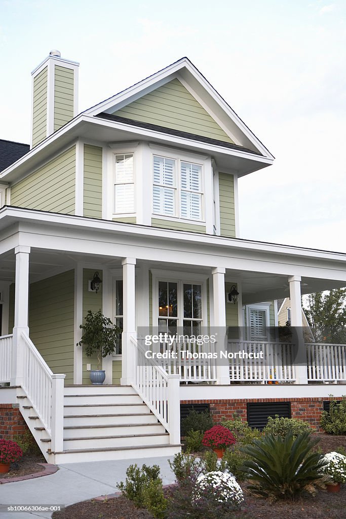 Detached house exterior