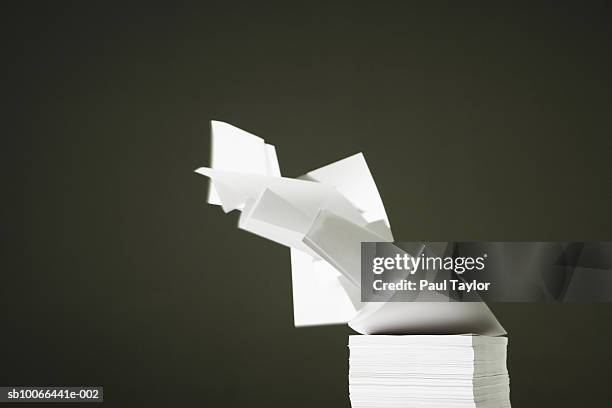 64 Stack Of Papers Blowing Stock Photos, High-Res Pictures, and Images ...