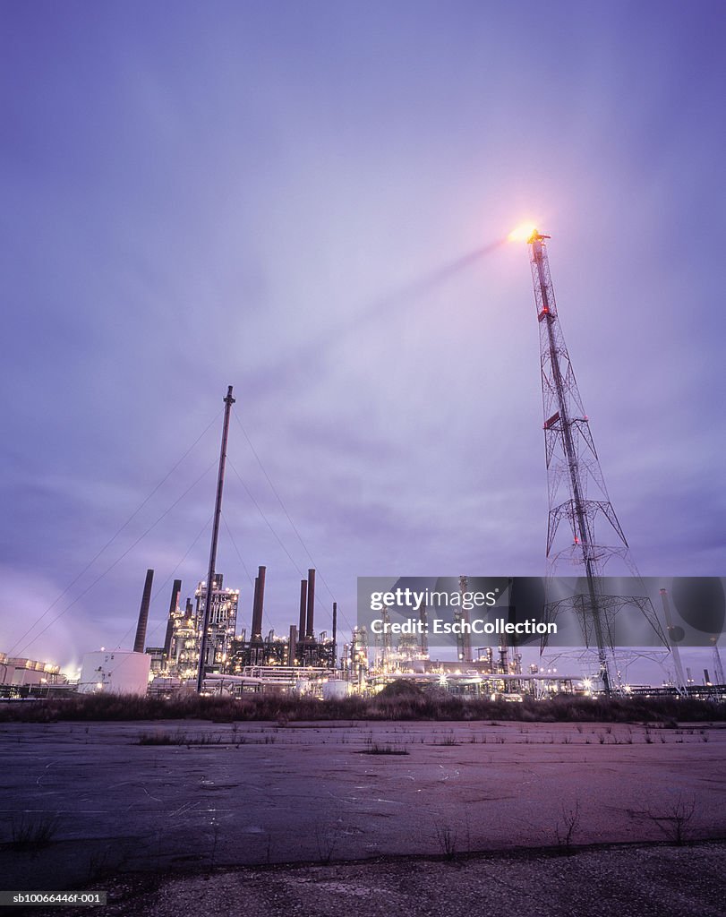 Belgium, Antwerp, Oil refinery