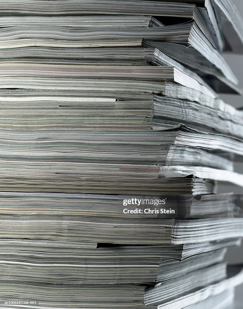 Paper Stack Up Stacked Paper Closeup High-Res Stock Photo - Getty Images