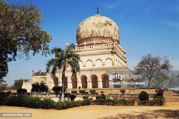 qutab shahi tombs, hyderabad, india - hyderabad stock pictures, royalty-free photos & images