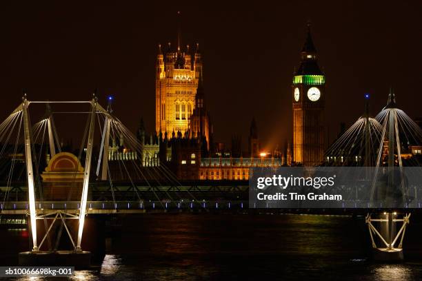 london at night, england,  uk - bridging the gap modo di dire inglese foto e immagini stock