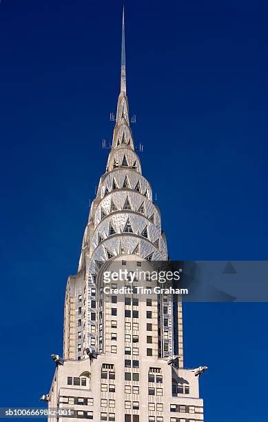 chrysler building, new york, usa - spire stock pictures, royalty-free photos & images