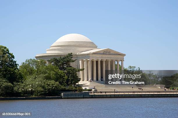 thomas jefferson memorial, washington dc, usa - jefferson memorial fotografías e imágenes de stock