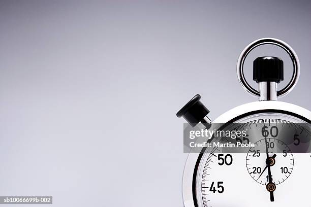 stop watch, close-up - stopwatch stock pictures, royalty-free photos & images