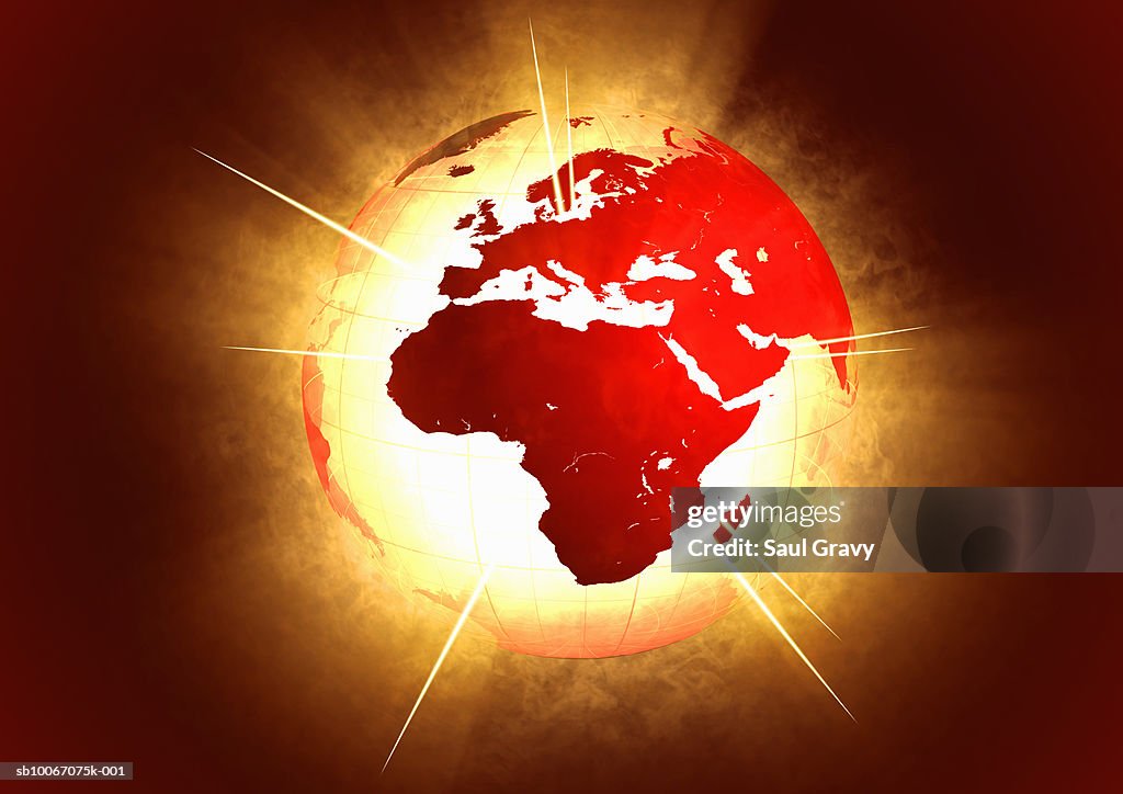 Hot Globe Exploding High-Res Vector Graphic - Getty Images
