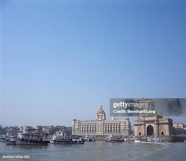 india, mumbai, gateway of india - gateway to india stock-fotos und bilder