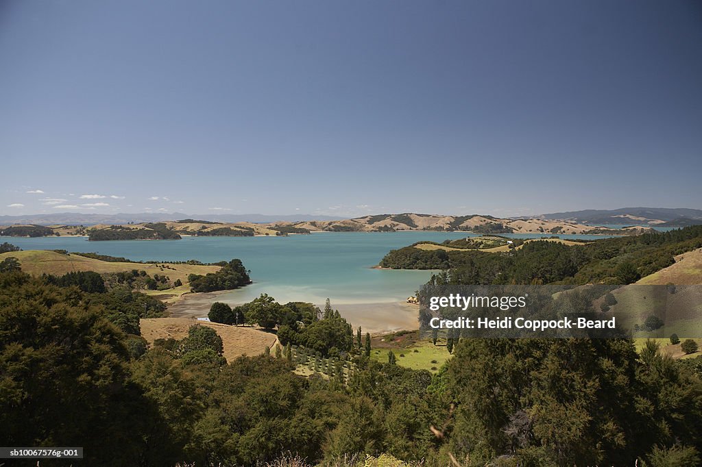 New Zealand, Waiheke Island, landscape