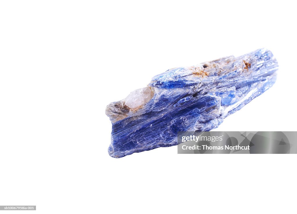 Gemstone on white background