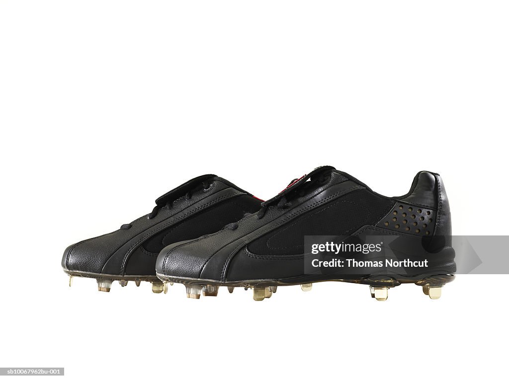 Cleats on white background