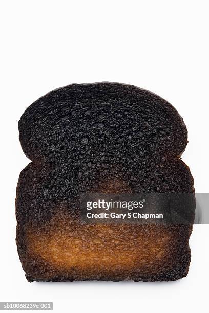 Burnt piece of toast