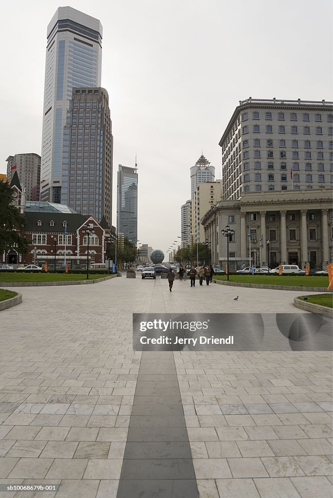 China, Liaoning Province, Dalian, Zhongshan Square