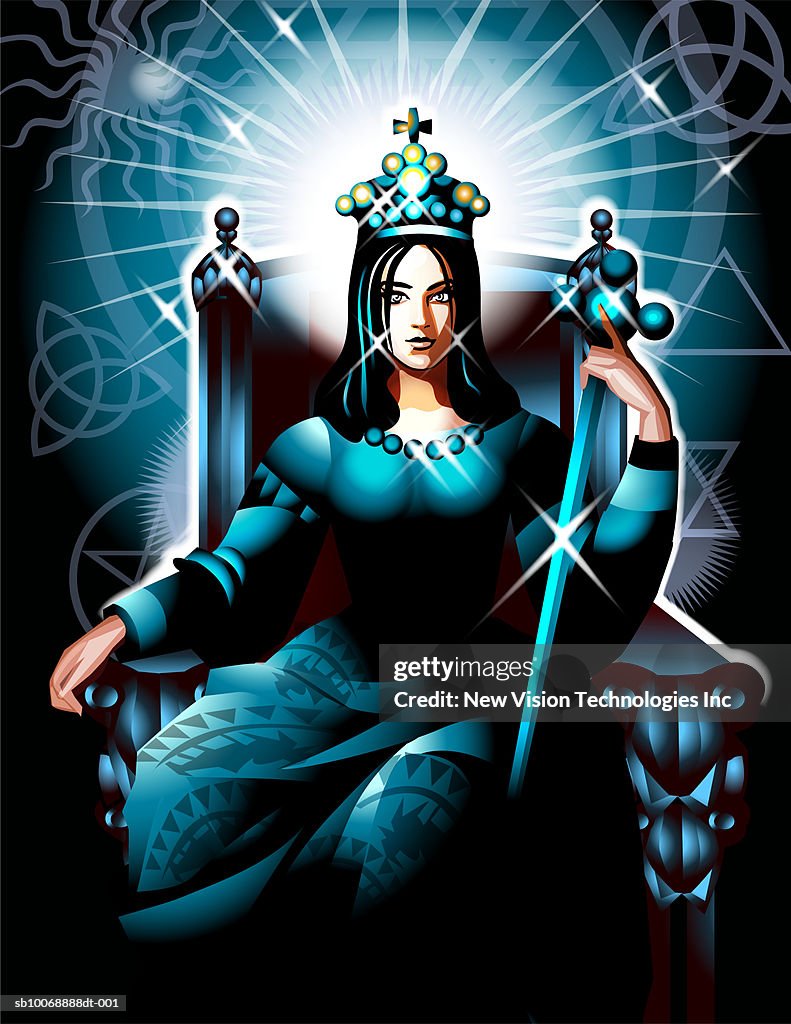 Tarot empress representation