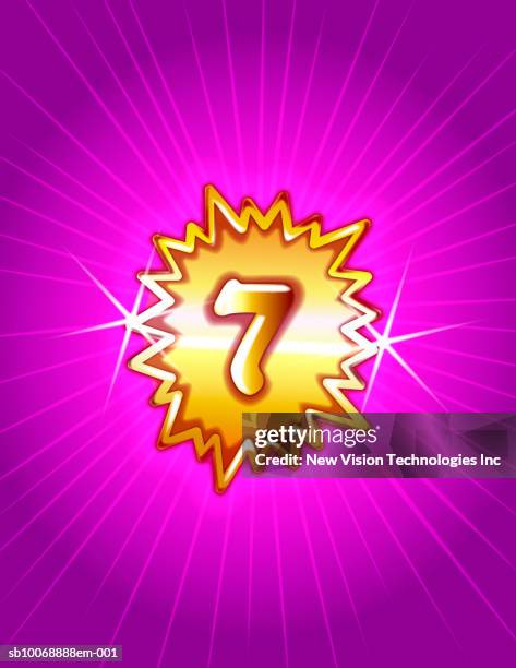 Lucky Number Seven High-Res Vector Graphic - Getty Images
