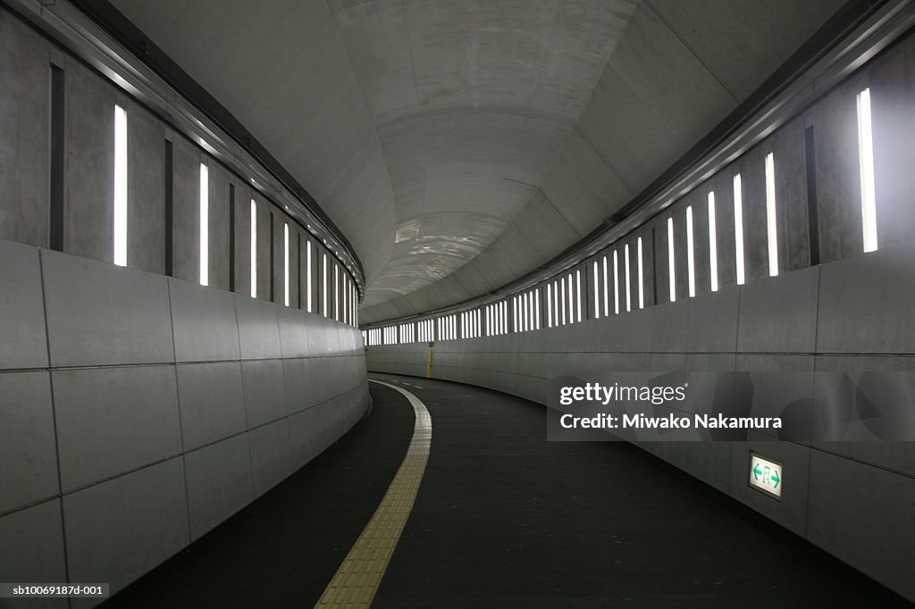 Japan, Tokyo, Chiyoda, View of subway