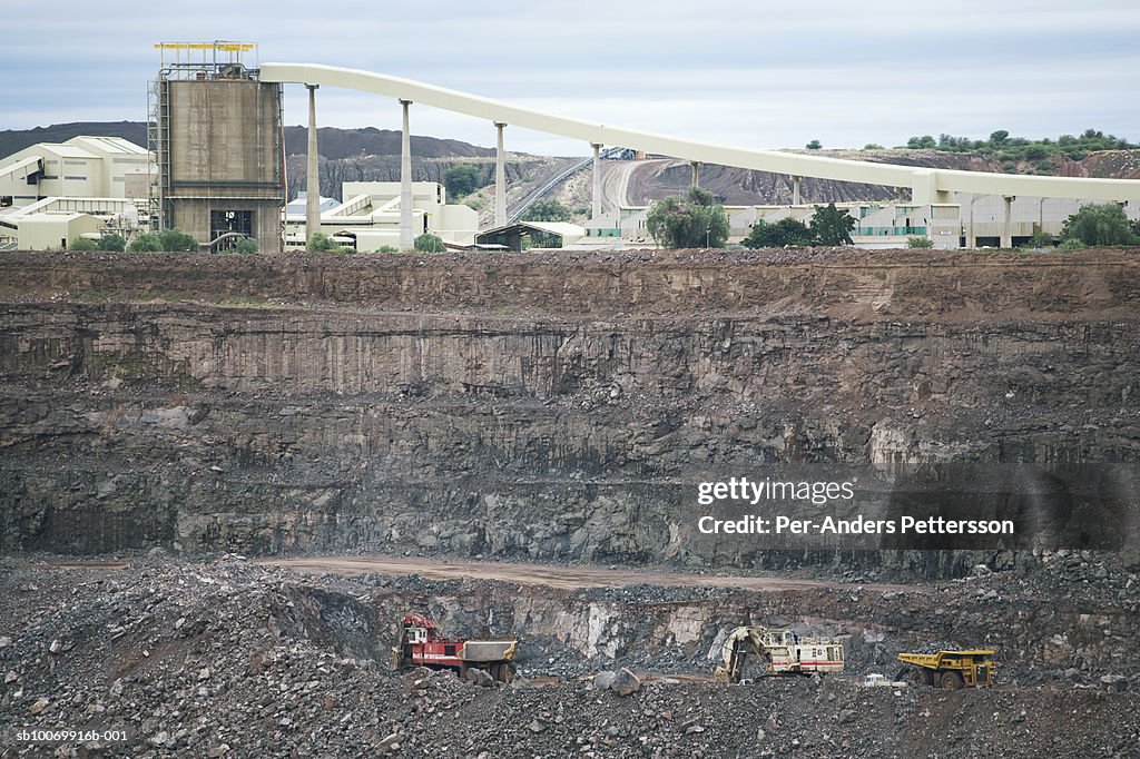 Botswana, Orapa, largest diamond mine in world