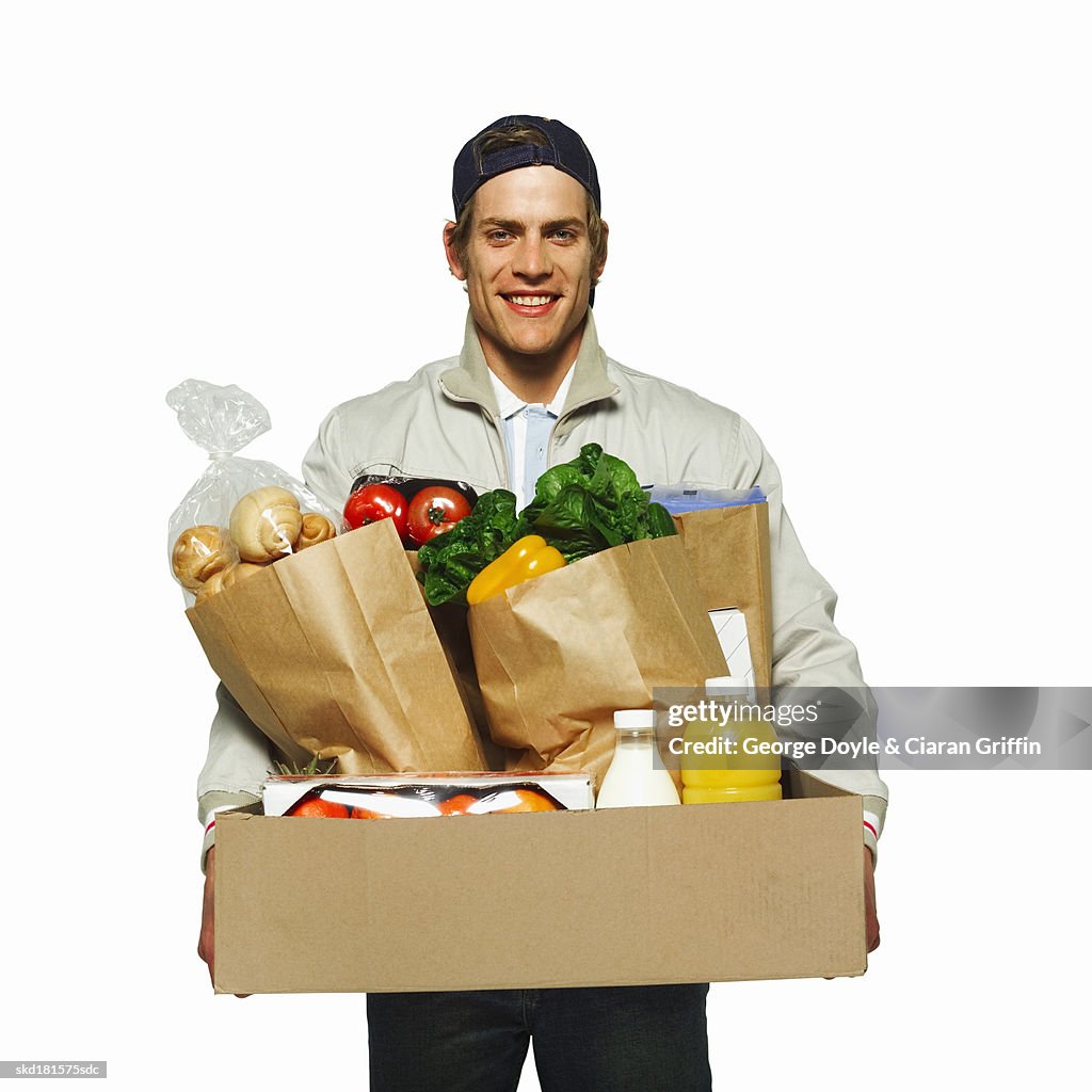Portrait of a delivery-man
